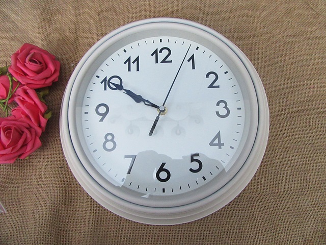 1Pc Round Simple Classic Wall Clock Room Office Home Decoration 1Pc Round Simple Classic Wall Clock Room Office Home Decoration