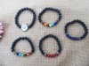 5Pcs New Black Gemstones Yoga Healing Energy Bracelet 5Pcs New Black Gemstones Yoga Healing Energy Bracelet