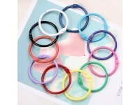 120Pcs Book Ring Book Binder Scrapbook Hinged Ring Hoop 30mm