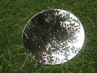 6Pcs HQ Round Mirror Base Wedding Table Centrepiece 25cm