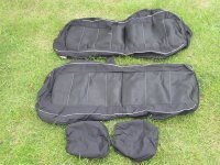 1Pack x 2Pc Front Seat Covers Mesh Set Universal Fit for Cars