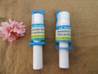 2Roll Protective Wrap Roll with Handle Clear Cling Plastic Wrap