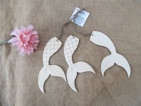 6Set x 3Pcs Personalized Hanging Mermaid Tail Beach Coastal Wall