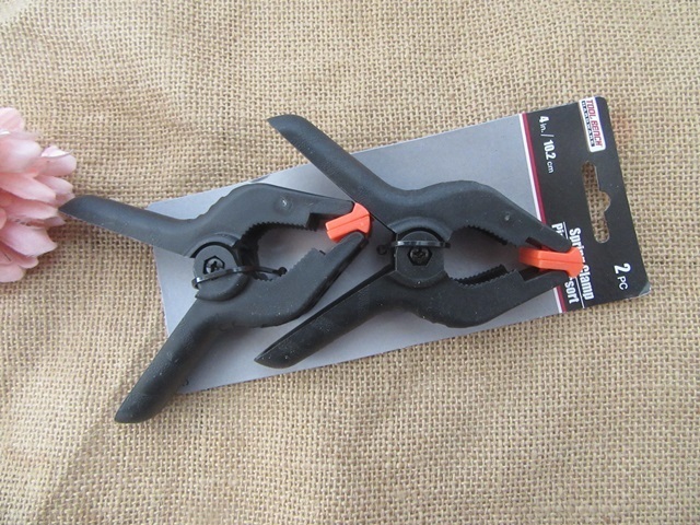 5Sheets x 2Pcs Strong Plastic Spring Clamps