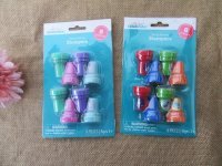 6Packs x 8Pcs Funny Unicorn Space Etc Design Stampers Assorted