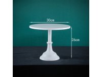 1Pc Dessert Cake Stand Pedestal Display 30cm Wedding Party Favor 1Pc Dessert Cake Stand Pedestal Display 30cm Wedding Party Favor