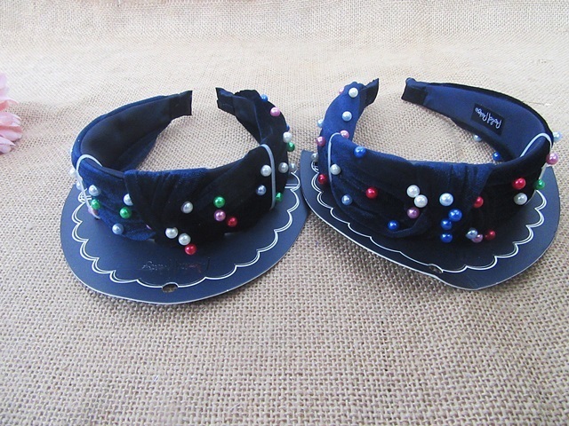 6Pcs Fashion Knotted Velvet Wide Headbands Hair Band Hair Hoop 6Pcs Fashion Knotted Velvet Wide Headbands Hair Band Hair Hoop