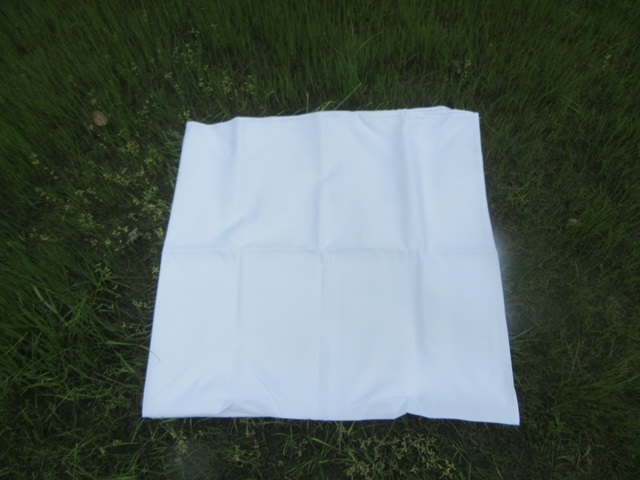 1Pc White Rectangle Tablecloth Washable Table Cover Dining Party
