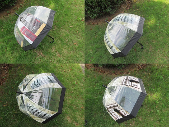 10Pc UK Style Wind Water Proof Umbrella DOME Parasol Wedding - Click Image to Close