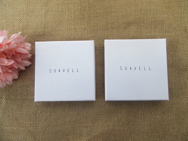 12 White Necklace Ring Earring Jewelry Boxes Gift Box 9x9x2cm