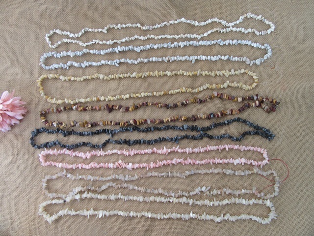 8Strands Various Design Gemstone Loose Chip Beads DIY 8Strands Various Design Gemstone Loose Chip Beads DIY