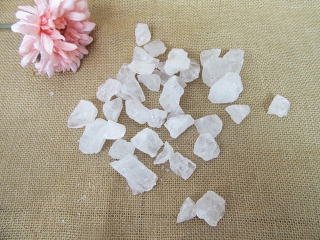 1Box Decorative Crystals Clear Quartz Stone Gemstone Rock DIY - Click Image to Close