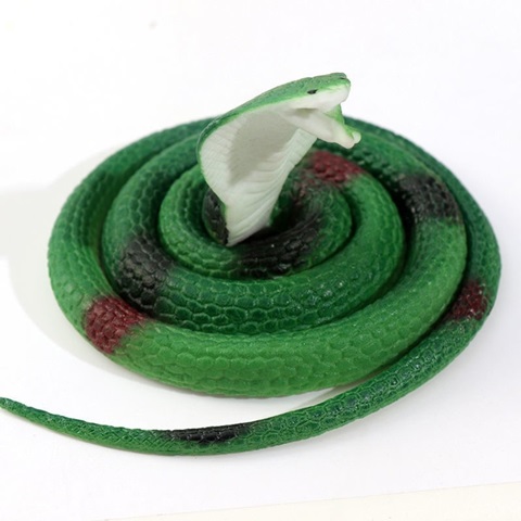 6Pcs Realistic Safari Garden Joke Soft Snake Props Toy 70cm Long - Click Image to Close