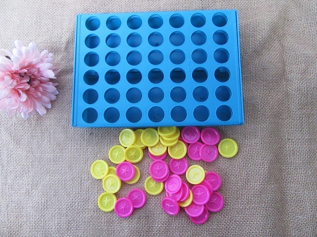 2Sets Indoor Outdoor Four-in-a-Row Game for Family Fun Day 2Sets Indoor Outdoor Four-in-a-Row Game for Family Fun Day