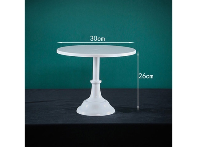 1Pc Dessert Cake Stand Pedestal Display 30cm Wedding Party Favor 1Pc Dessert Cake Stand Pedestal Display 30cm Wedding Party Favor