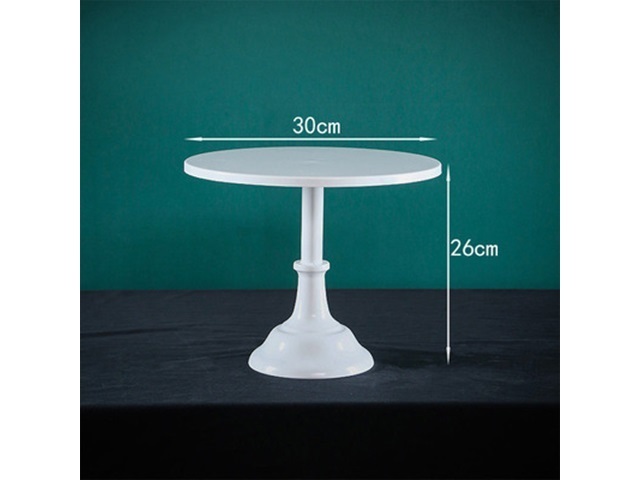 1Pc Dessert Cake Stand Pedestal Display 30cm Wedding Party Favor - Click Image to Close