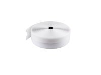 1Set x 2Roll (25M Ea) White 25mm Adehensive Hook-and-loop Fasten