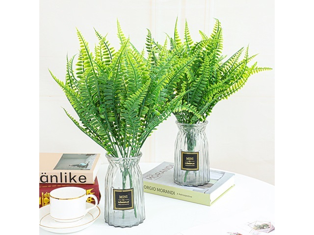 10Bunch x 7Branch Artificial Grass Plant Persian Leaves Flower 10Bunch x 7Branch Artificial Grass Plant Persian Leaves Flower