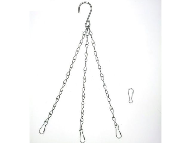 10Packs Bearing Plant/Flower Pot Replacement Chain Hanging Hook - Click Image to Close