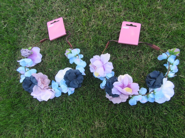 3Pcs Floral Headpiece Hair Garland Wreath Flower Party Favor - Click Image to Close