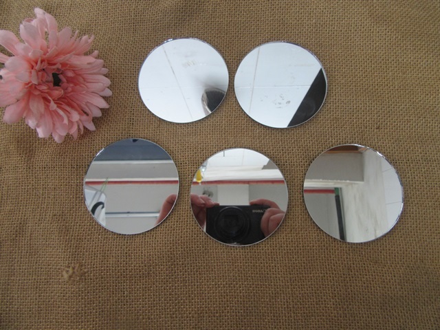 6Pkt x 5Pc Modern Round Glass Mirror Tiles Wall Art Home Decor 6Pkt x 5Pc Modern Round Glass Mirror Tiles Wall Art Home Decor