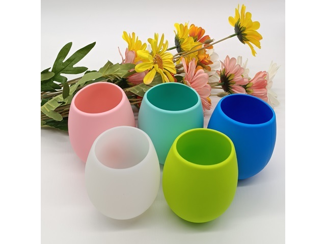 4Pcs Funny Portable Drinking Mug Silicone Cup Water Cup Travel 4Pcs Funny Portable Drinking Mug Silicone Cup Water Cup Travel