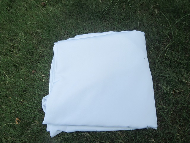 1Pc White Poly Table Cover Table Cloth Party Favor 300x300cm 1Pc White Poly Table Cover Table Cloth Party Favor 300x300cm