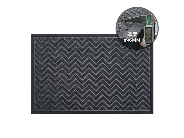 1Pc Grey High Quality All Purpose Outdoor Mat Non-Slip Mat Home