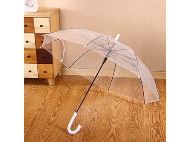 10Pc Clear Wind Water Proof Umbrella Parasol Wedding Favor - Click Image to Close