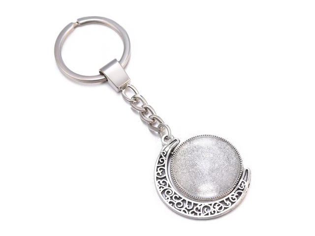 10Pcs DIY 25mm Cabochon Tiles Bead Personalised Lucky KeyChain