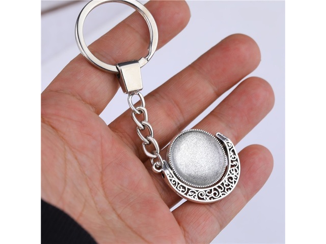 10Pcs DIY 20mm Cabochon Tiles Bead Personalised Lucky KeyChain