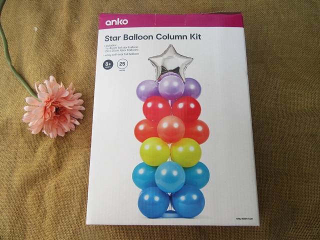 1Pack 25 Piece Star Balloon Column Kit Party Favors - Click Image to Close