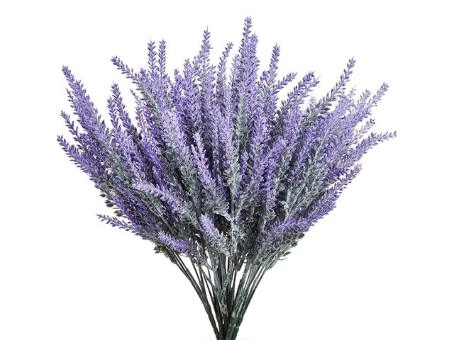 10Bunch Artificial Vines Lavender Plant Home Garden Party Decor - Click Image to Close