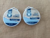 12Rolls Clear Cord Thread Wire DIY Jewellery Craft More Making
