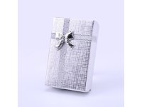 16 New Silver Gift Case for Necklace & Ring 8x5cm