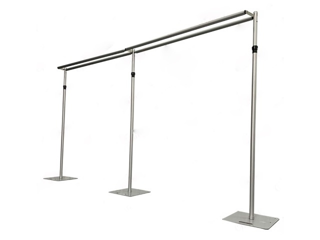 1Set Aluminium 2 Layer Backdrop Stand Background Support 6x3m 1Set Aluminium 2 Layer Backdrop Stand Background Support 6x3m