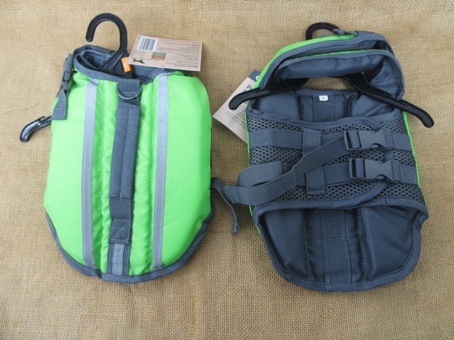 1Pc Green Pet Life Jacket Pet Float Vest Dog Lifesaver 1Pc Green Pet Life Jacket Pet Float Vest Dog Lifesaver