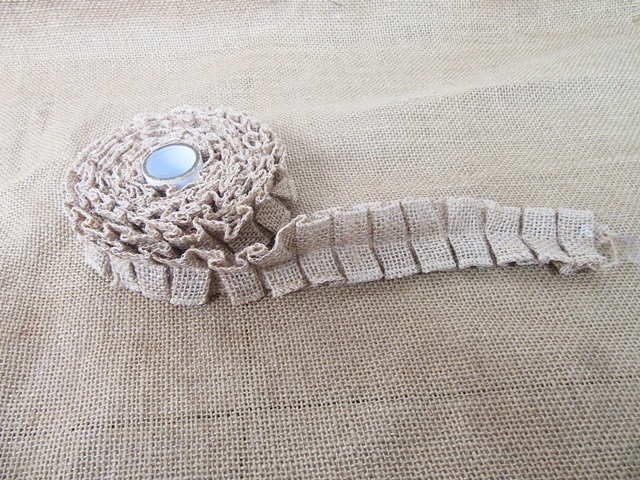 3Rolls Vintage Hemp Ribbon DIY Craft Trim Embellishments