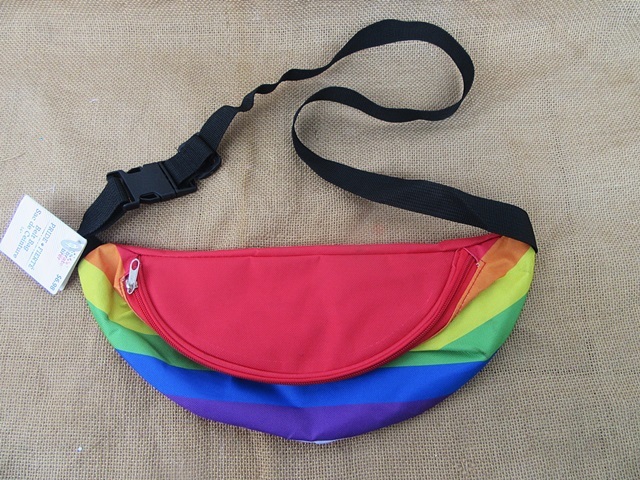 1Pc Rainbow Waist Bags Waist Pouch Bum Bags Outdoor Bag 1Pc Rainbow Waist Bags Waist Pouch Bum Bags Outdoor Bag