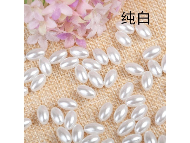 250g (1180Pcs) White Faux Rice Simulate Pearl Beads Loose Beads 250g (1180Pcs) White Faux Rice Simulate Pearl Beads Loose Beads