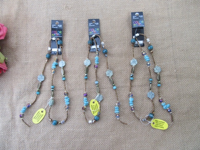 3String Vintage Bead Unfinished Bracelet Necklace Jewellery 3String Vintage Bead Unfinished Bracelet Necklace Jewellery
