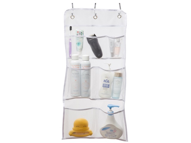 1Pc 7 Pouch Pocket Hanging Organizer Storage Bag Kitchen Bath 1Pc 7 Pouch Pocket Hanging Organizer Storage Bag Kitchen Bath