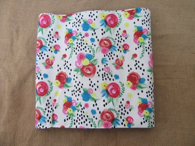 1.4M Fabric Bolt Cloth for Bag Pillow Case Etc DIY Craft - Rose