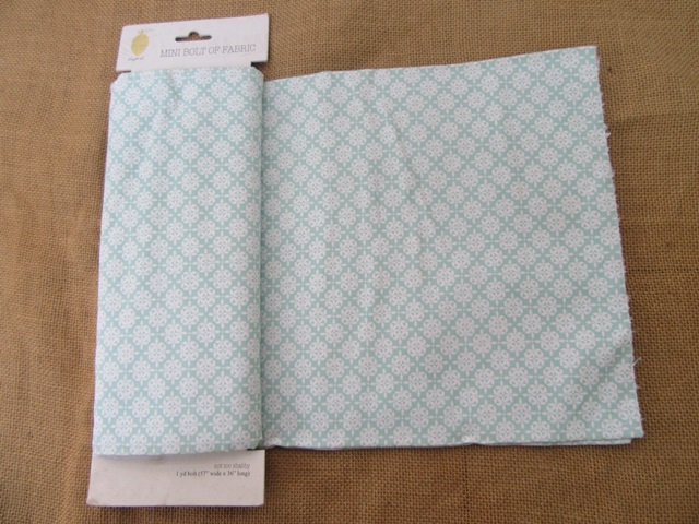 1.4M Fabric Bolt Cloth for Bag Pillow Case Etc DIY Craft - Green - Click Image to Close