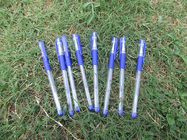3Pack x 8Pcs Blue Gel Pen Writing Tool Office School Use 3Pack x 8Pcs Blue Gel Pen Writing Tool Office School Use