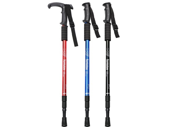 1Pc Retractable Hiking Travel Stick Camping Walking Stick - Click Image to Close