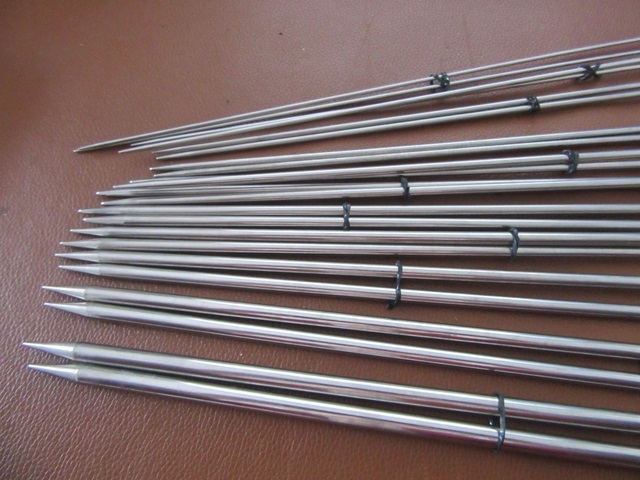 22Pcs Stainless Steel Single Pointed Knitting Needles 11 Sizes 22Pcs Stainless Steel Single Pointed Knitting Needles 11 Sizes