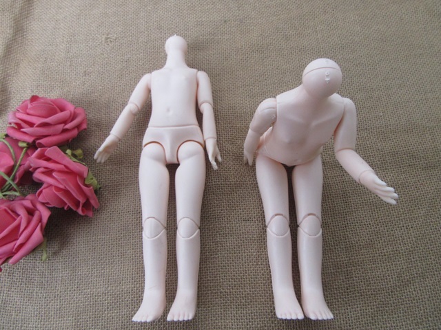 5Pcs Natural Skin Movable Doll Body For Barbie Doll House DIY 5Pcs Natural Skin Movable Doll Body For Barbie Doll House DIY