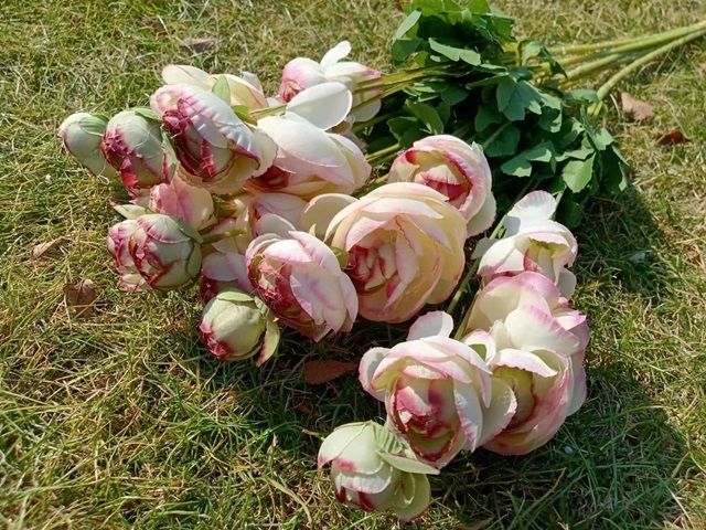 (image for) 6Pcs Peonies Artificial Flower Decoration