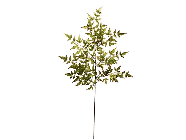 2Pcs Hanging Nandina Leaves Garland Arch Home Decoration 2Pcs Hanging Nandina Leaves Garland Arch Home Decoration